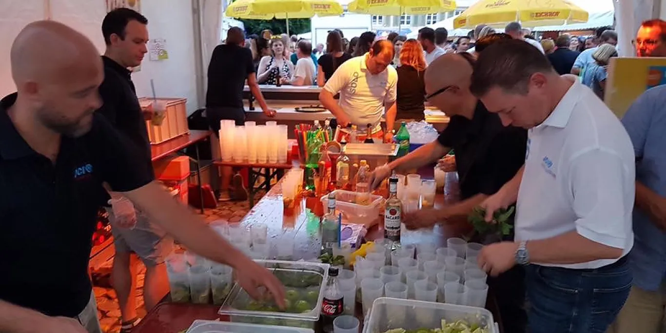 Mojitos für den guten Zweck Mojitos für den guten Zweck