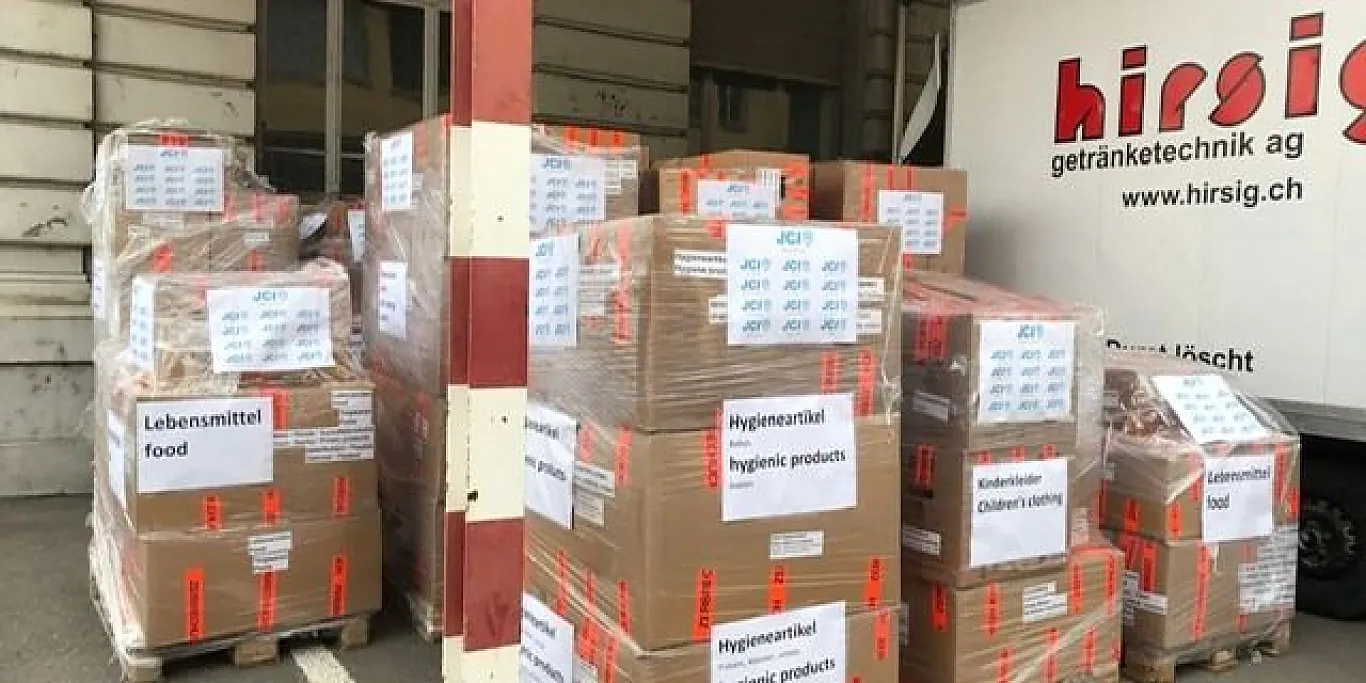 Spenden-Sammlung für die Ukraine Spenden-Sammlung für die Ukraine